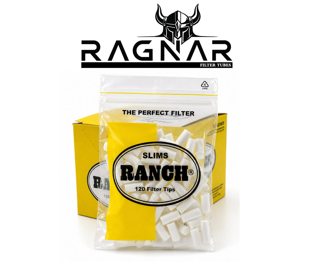 Ranch Bag of Slims Filter Tips. 120 Filter Tips