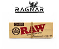 RAW Classic Rolling Paper 1 1/4 With Tips Per Booklet