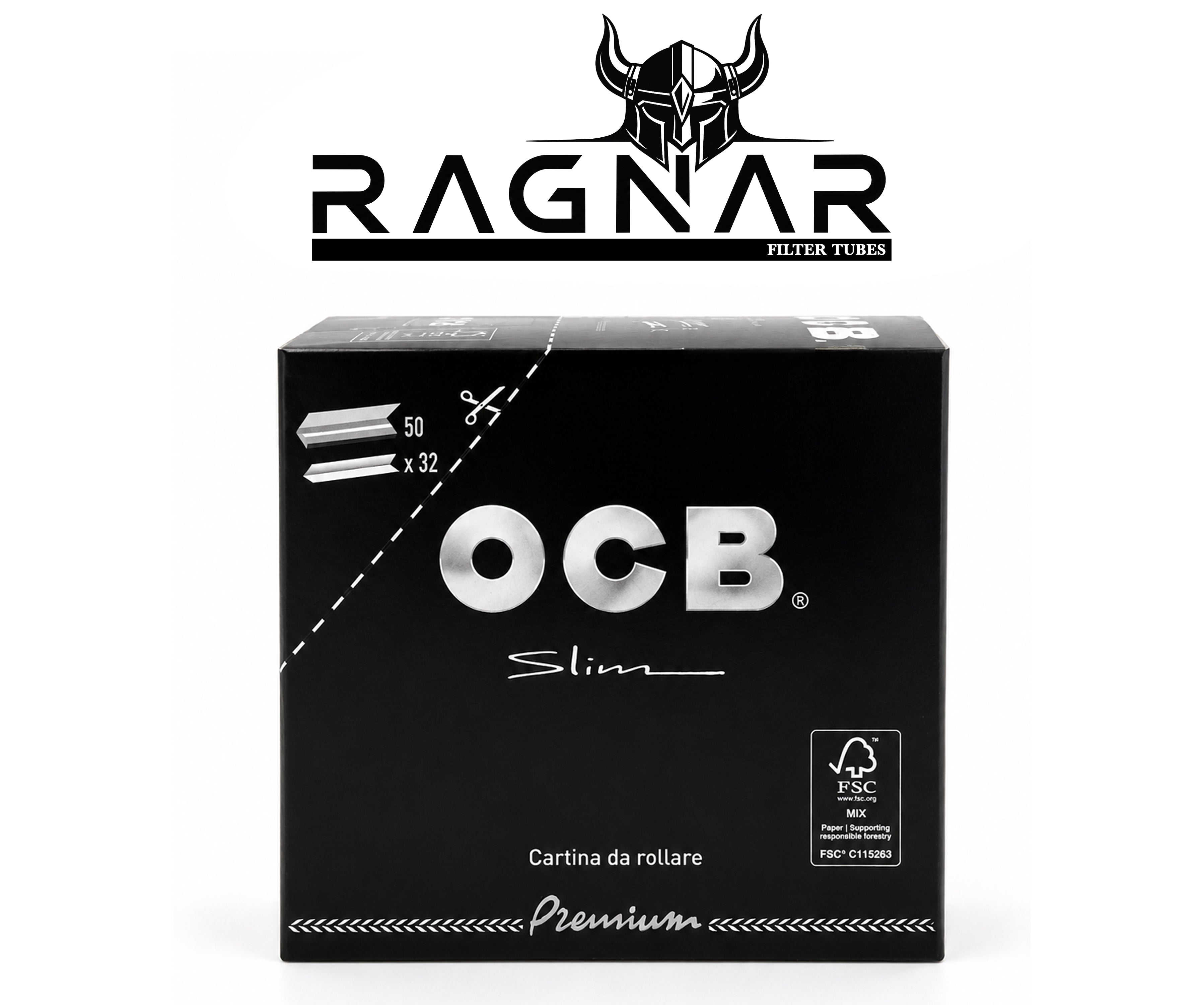 OCB King Size Slim Rolling Paper Per Booklet