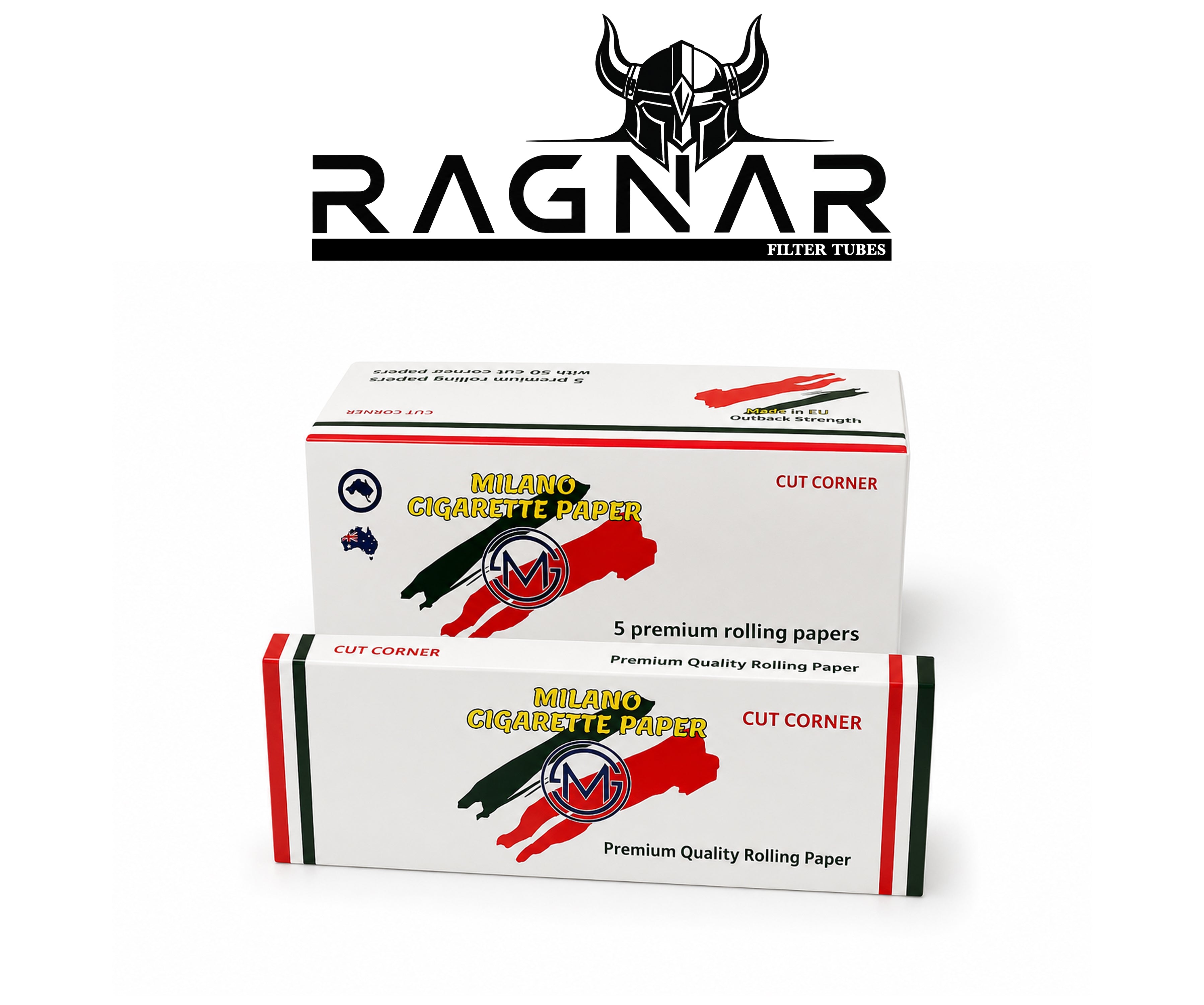 Milano Rolling Paper Cut Corner 5 Pack