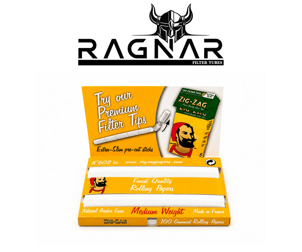 ZIG-ZAG Yellow Double Rolling Paper Per Booklet