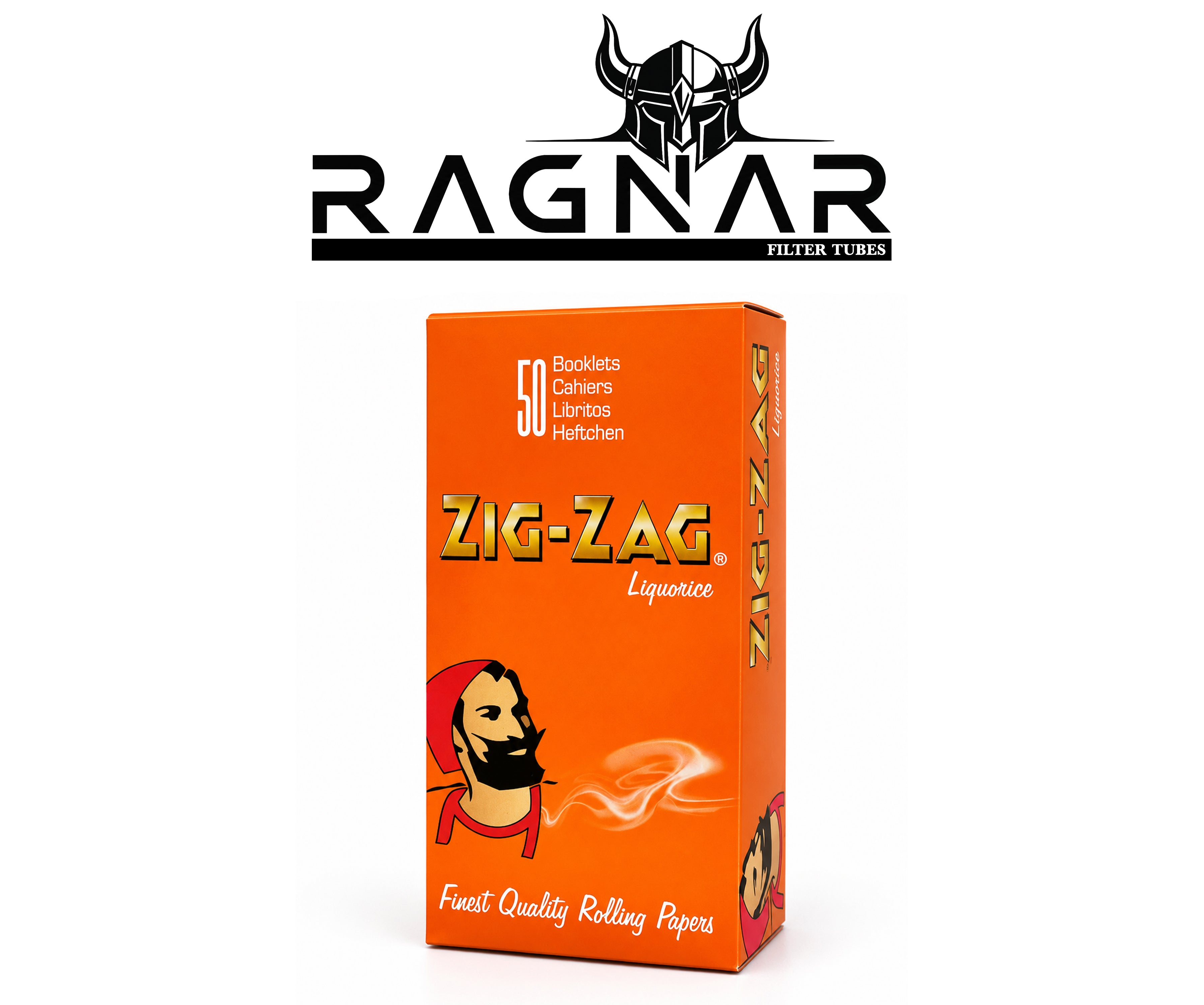 ZIG-ZAG Liquorice Rolling Paper Per Booklet
