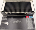 120 X Korona Slim Black Charcoal Carbon Filter Tubes 6.5mm