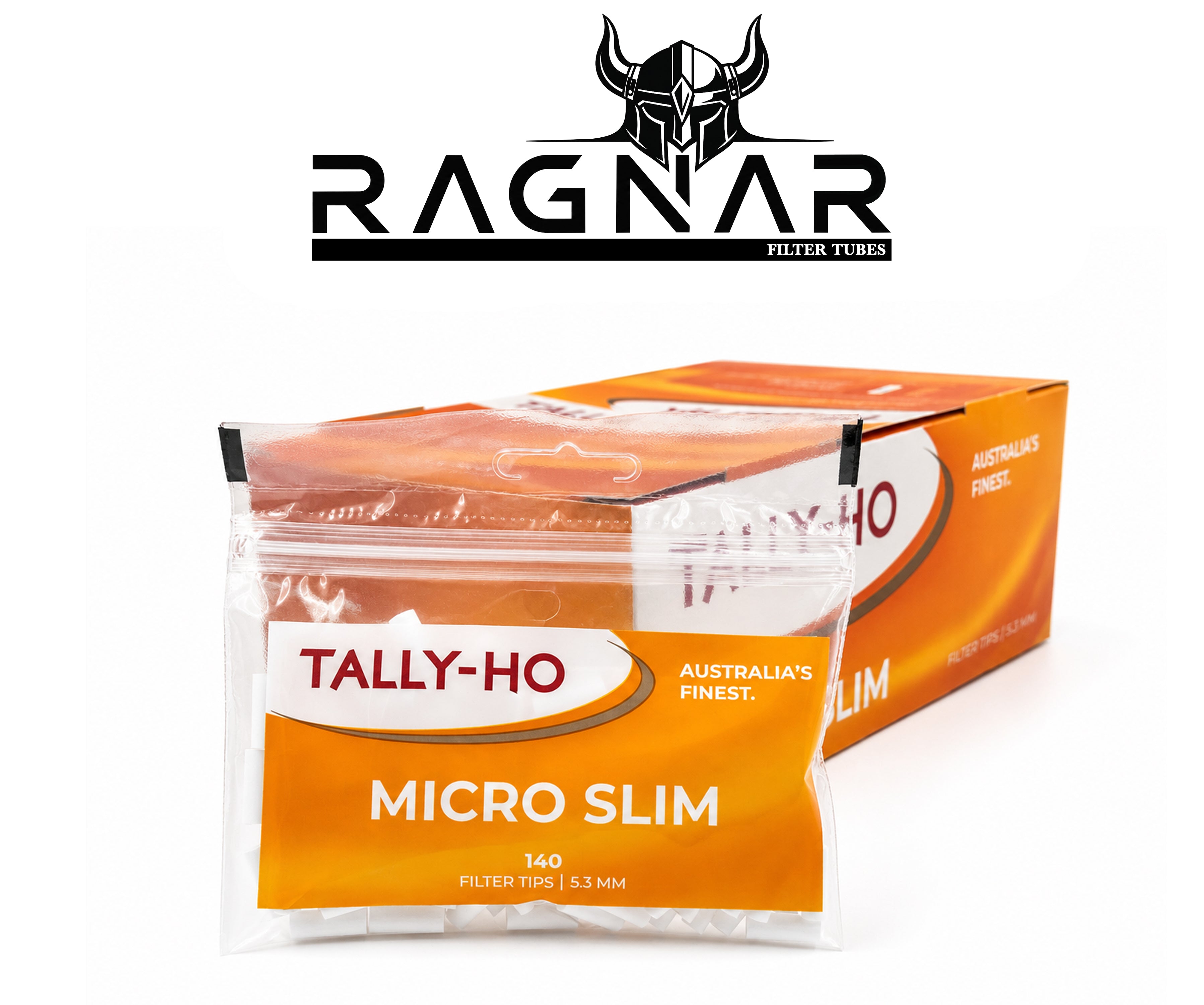 Tally-Ho Bag of Micro Slim Filter Tips. 140 Filter Tips