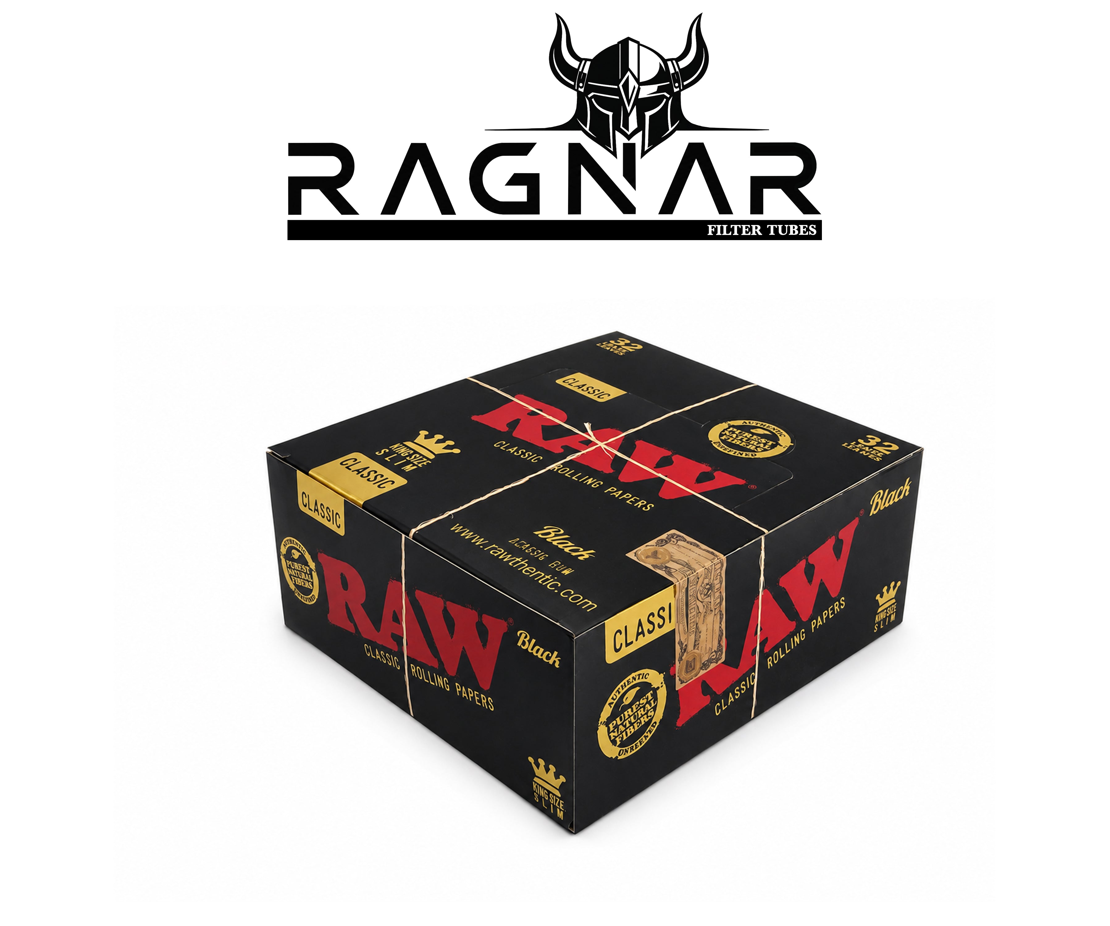 RAW Classic Rolling Paper King Size Slim Per Booklet