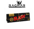 RAW Classic Rolling Paper 1-1/4 Size Black Per Booklet