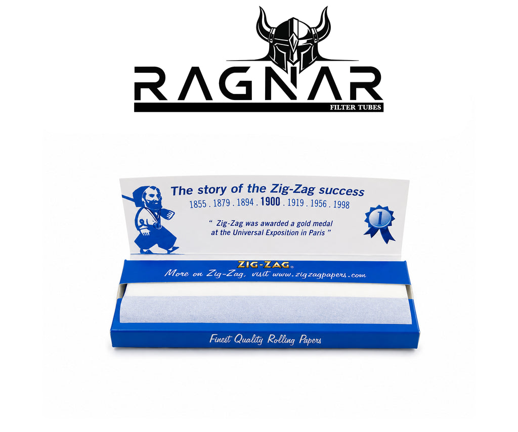 ZIG-ZAG Blue Rolling Paper Single Per Booklet