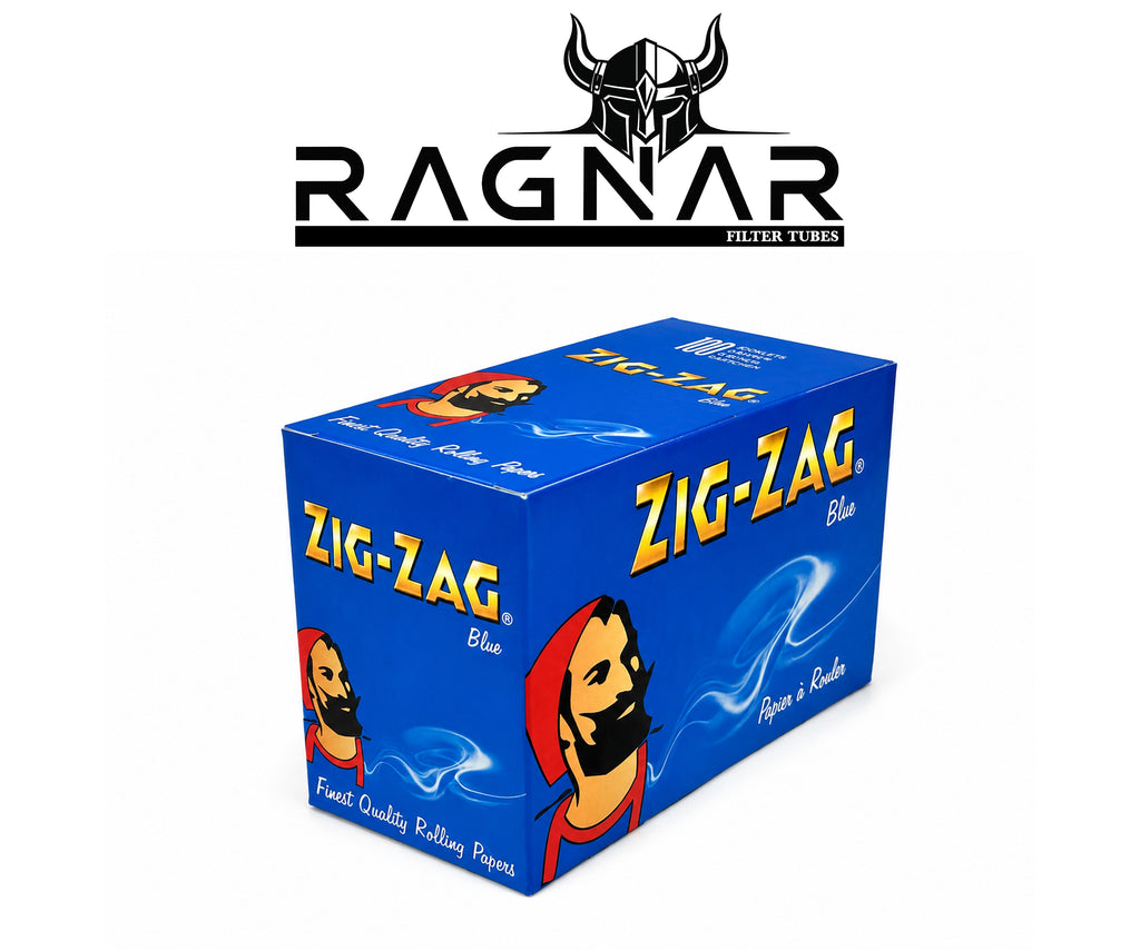 ZIG-ZAG Blue Rolling Paper Single Per Booklet