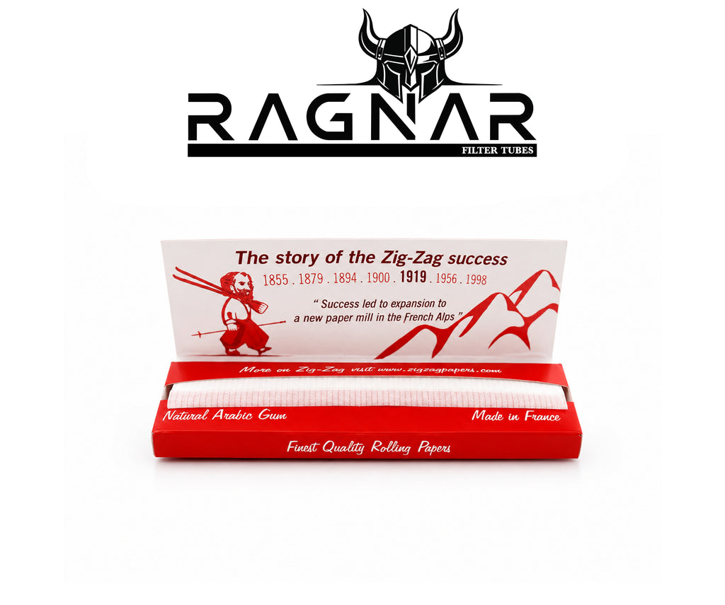 ZIG-ZAG Red Rolling Paper Single Per Booklet