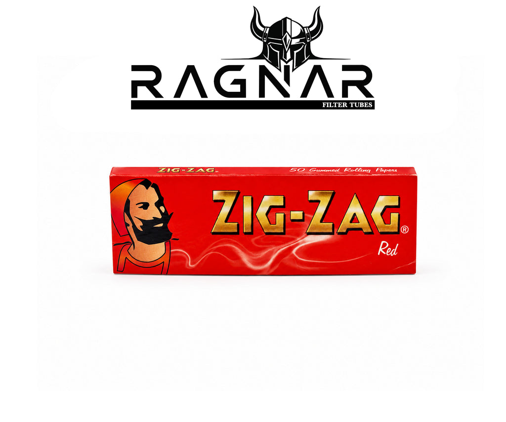 ZIG-ZAG Red Rolling Paper Single Per Booklet