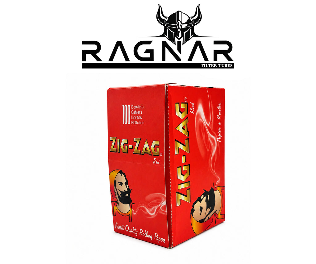 ZIG-ZAG Red Rolling Paper Single Per Booklet