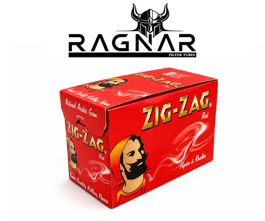 ZIG-ZAG Red Rolling Paper Single Per Booklet