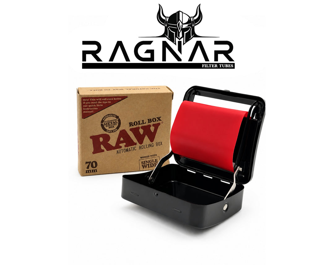 RAW 70mm Automatic Metal Rolling Box