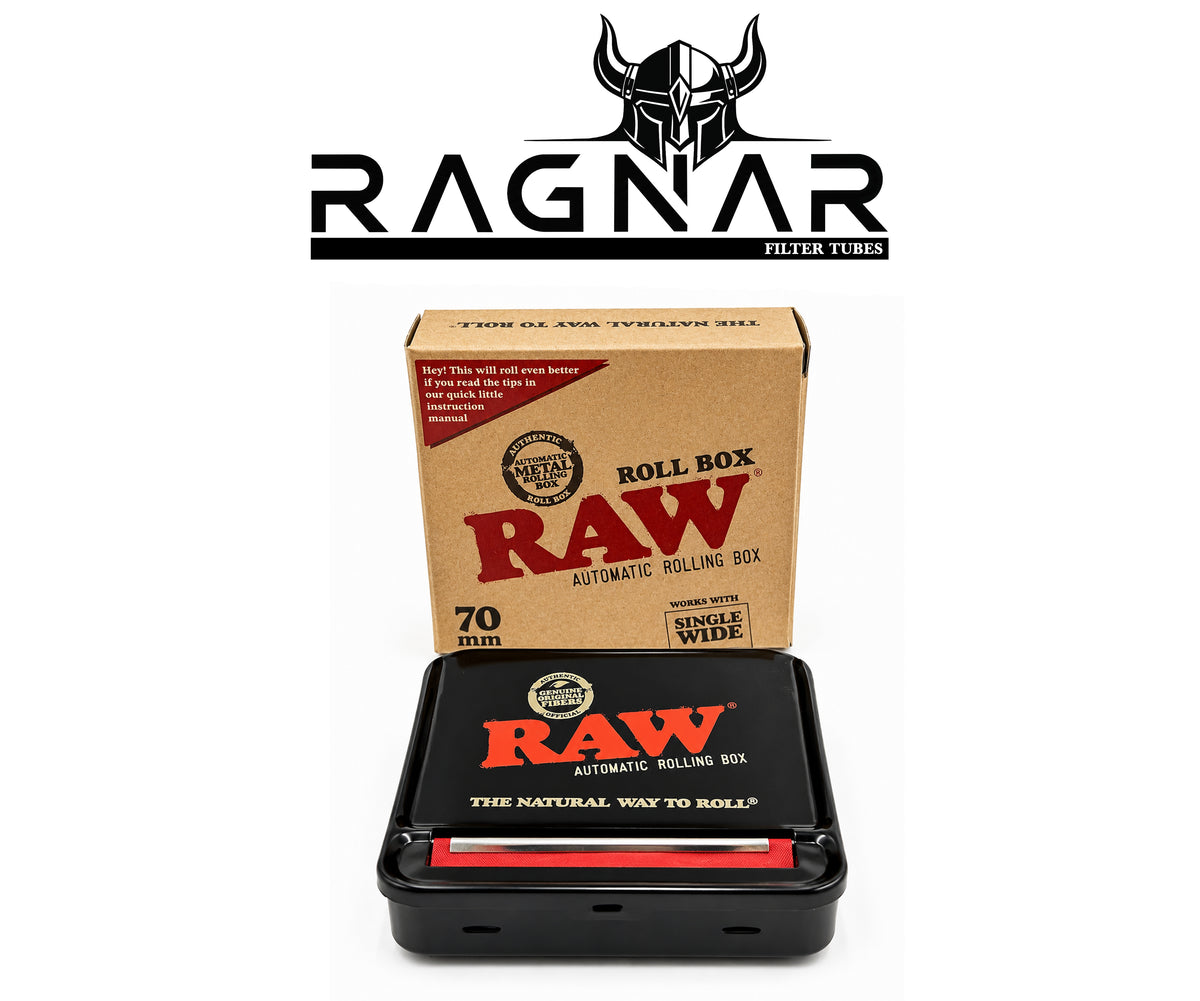 RAW 70mm Automatic Metal Rolling Box