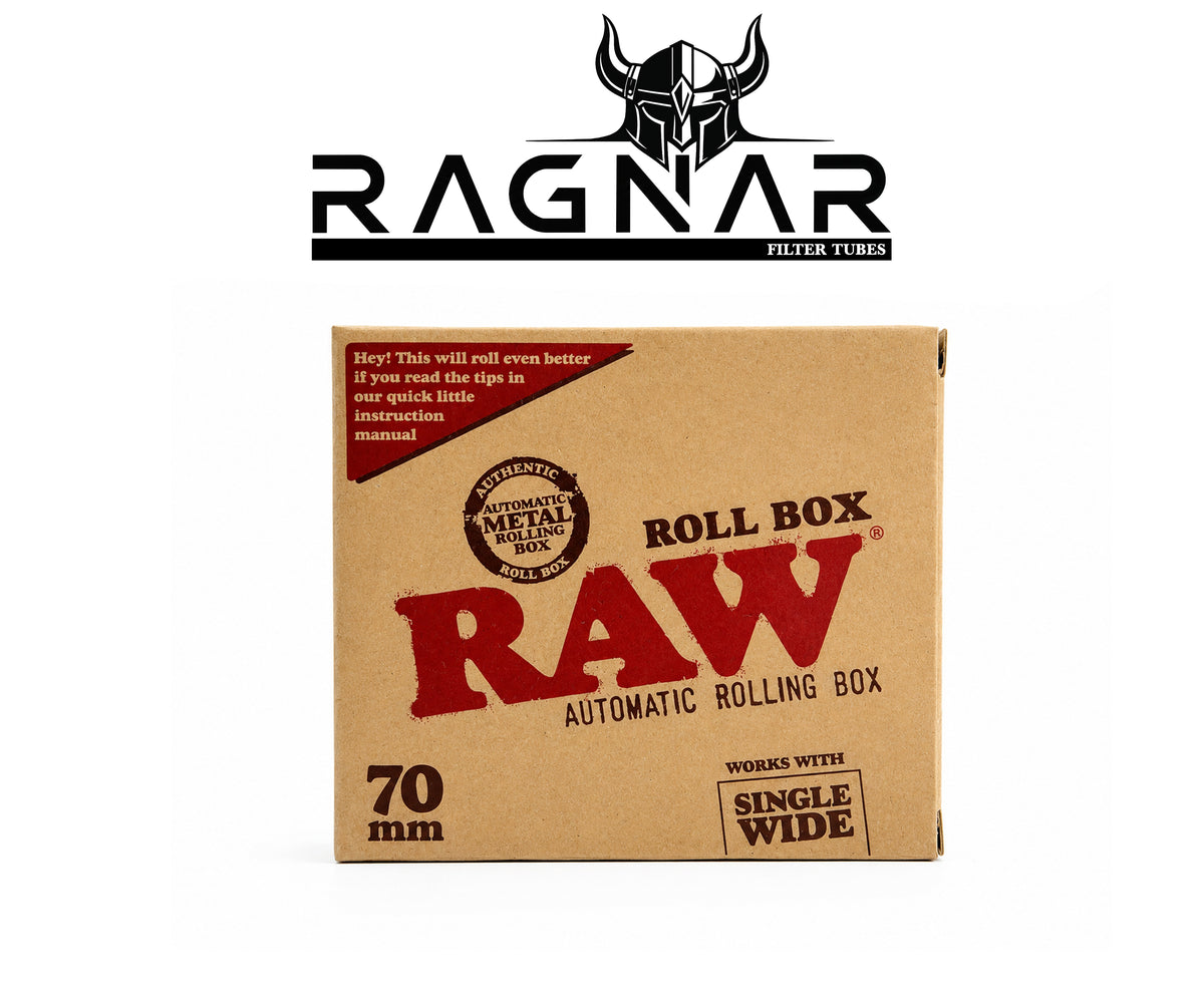 RAW 70mm Automatic Metal Rolling Box