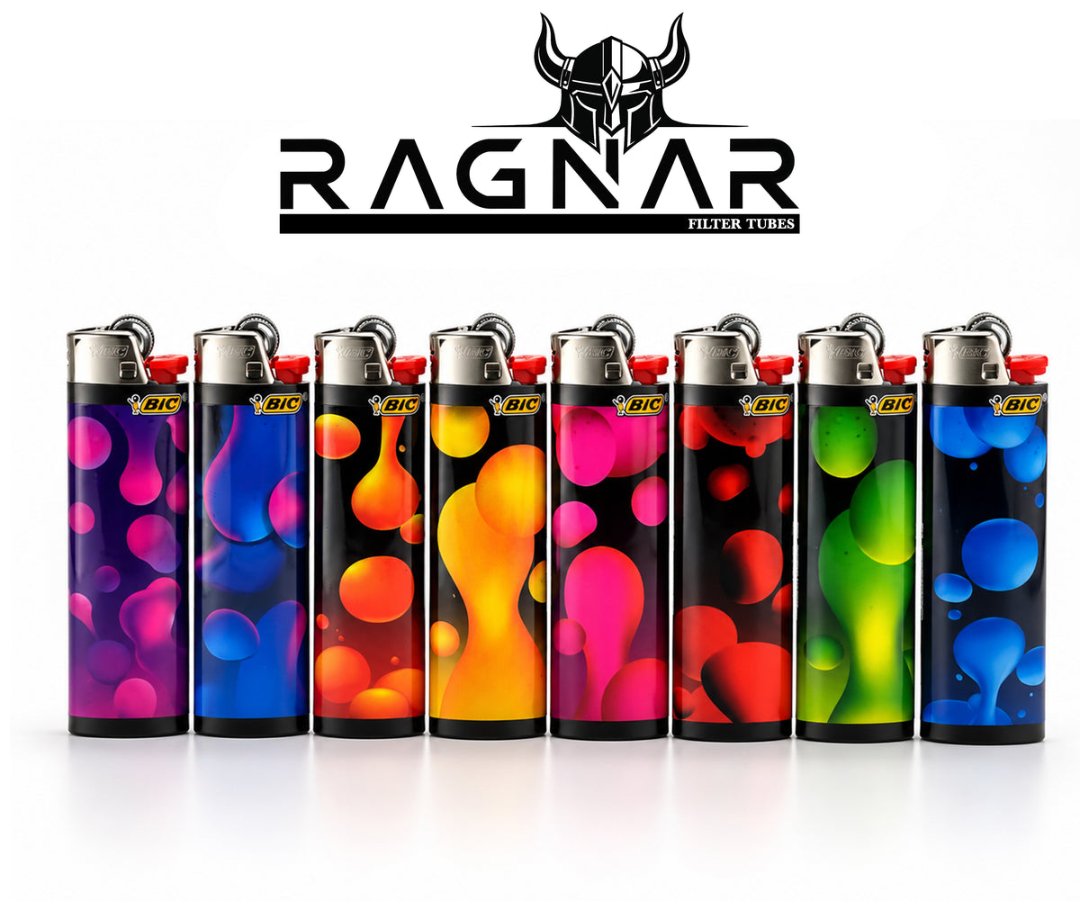 BIC Lava Design Lighters – Assorted Colours