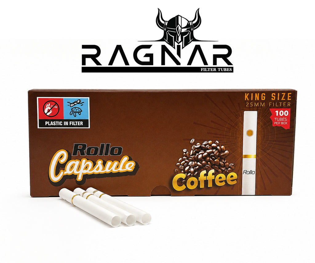 Rollo Coffee Capsule Filter Tubes King Size 25mm
