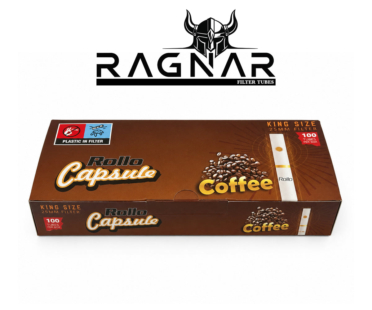 Rollo Coffee Capsule Filter Tubes King Size 25mm