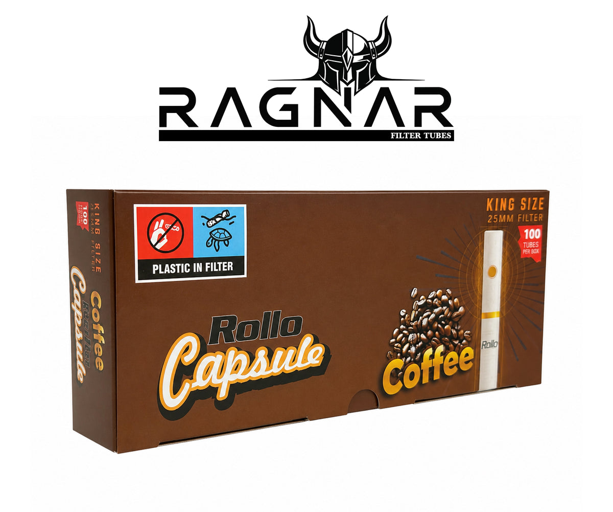 Rollo Coffee Capsule Filter Tubes King Size 25mm