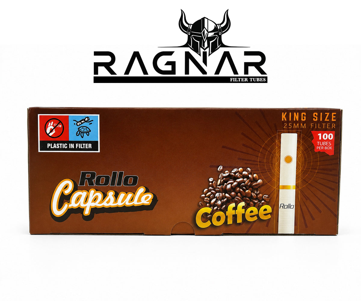 Rollo Coffee Capsule Filter Tubes King Size 25mm
