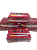 200 X Rollo 5.5mm Micro Slim Red 20mm Empty Filter Tubes. One Pack