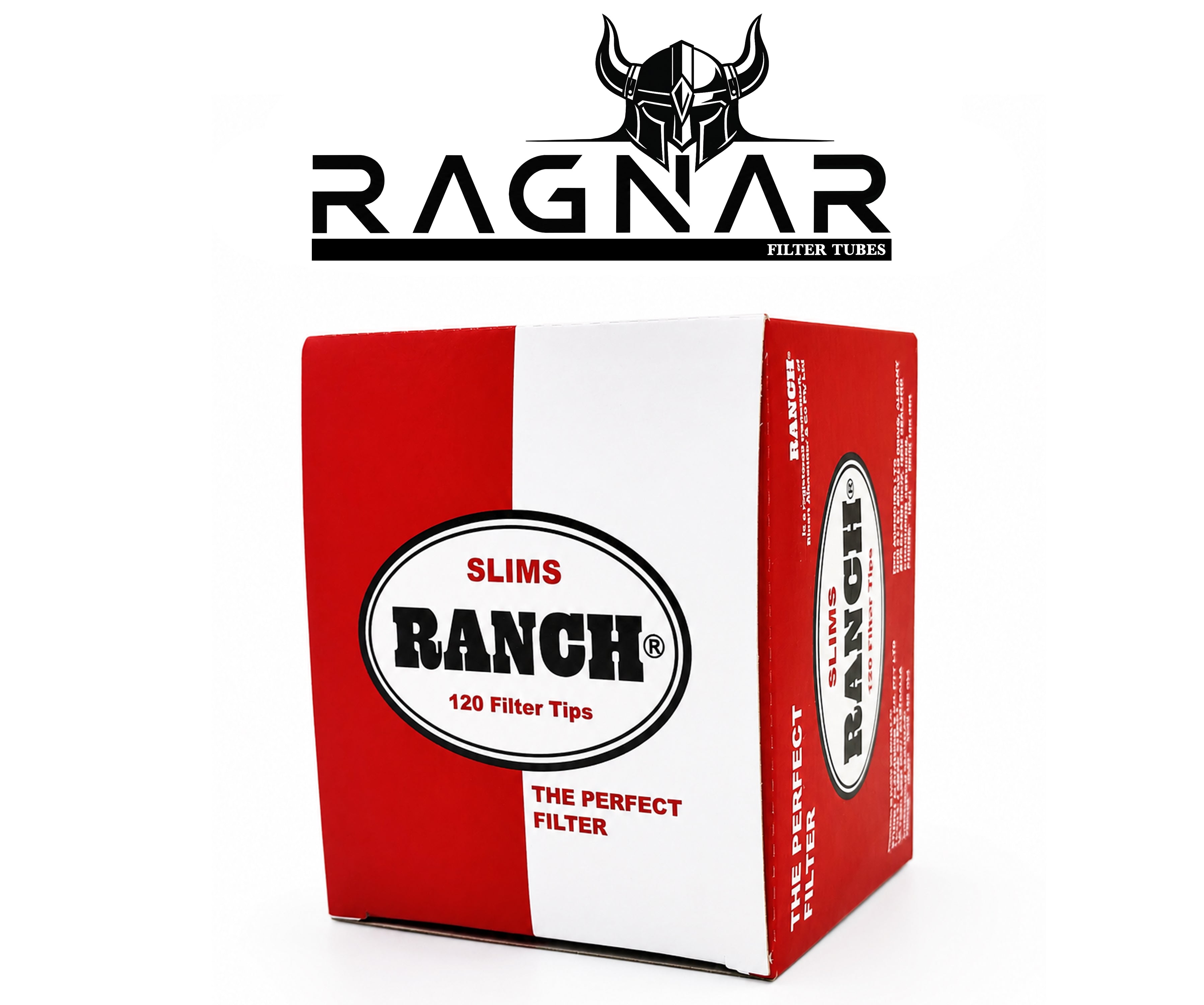 Ranch Bag of Slims Filter Tips. 120 Filter Tips