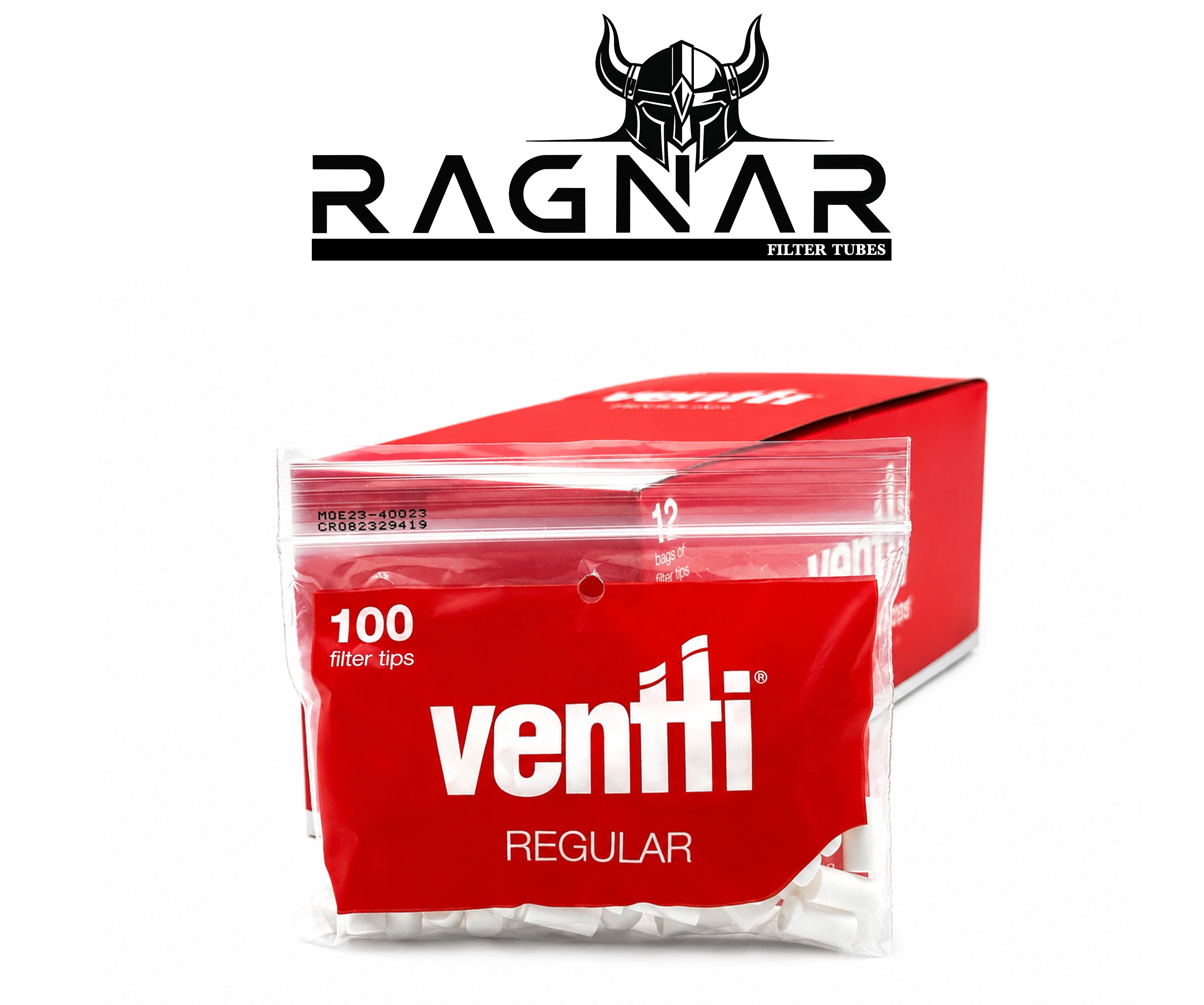 Ventti Bag of Regular Filter Tips. 100 Filter Tips