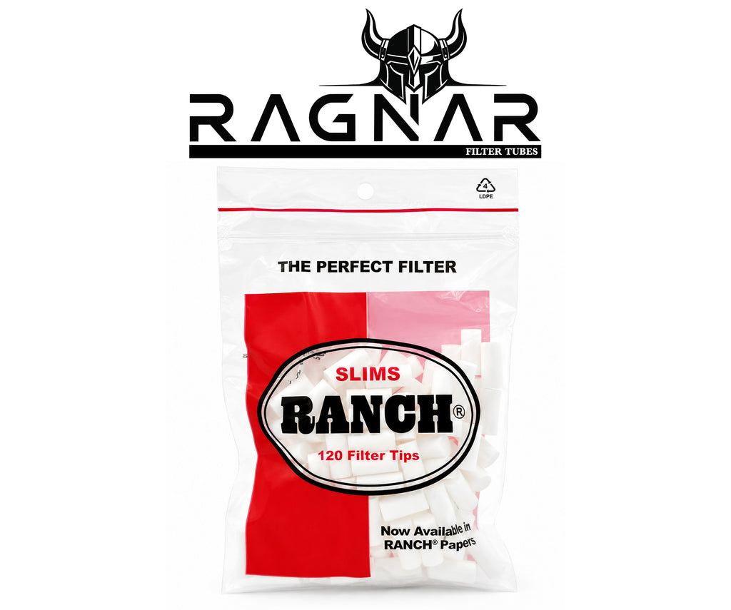 Ranch Bag of Slims Filter Tips. 120 Filter Tips