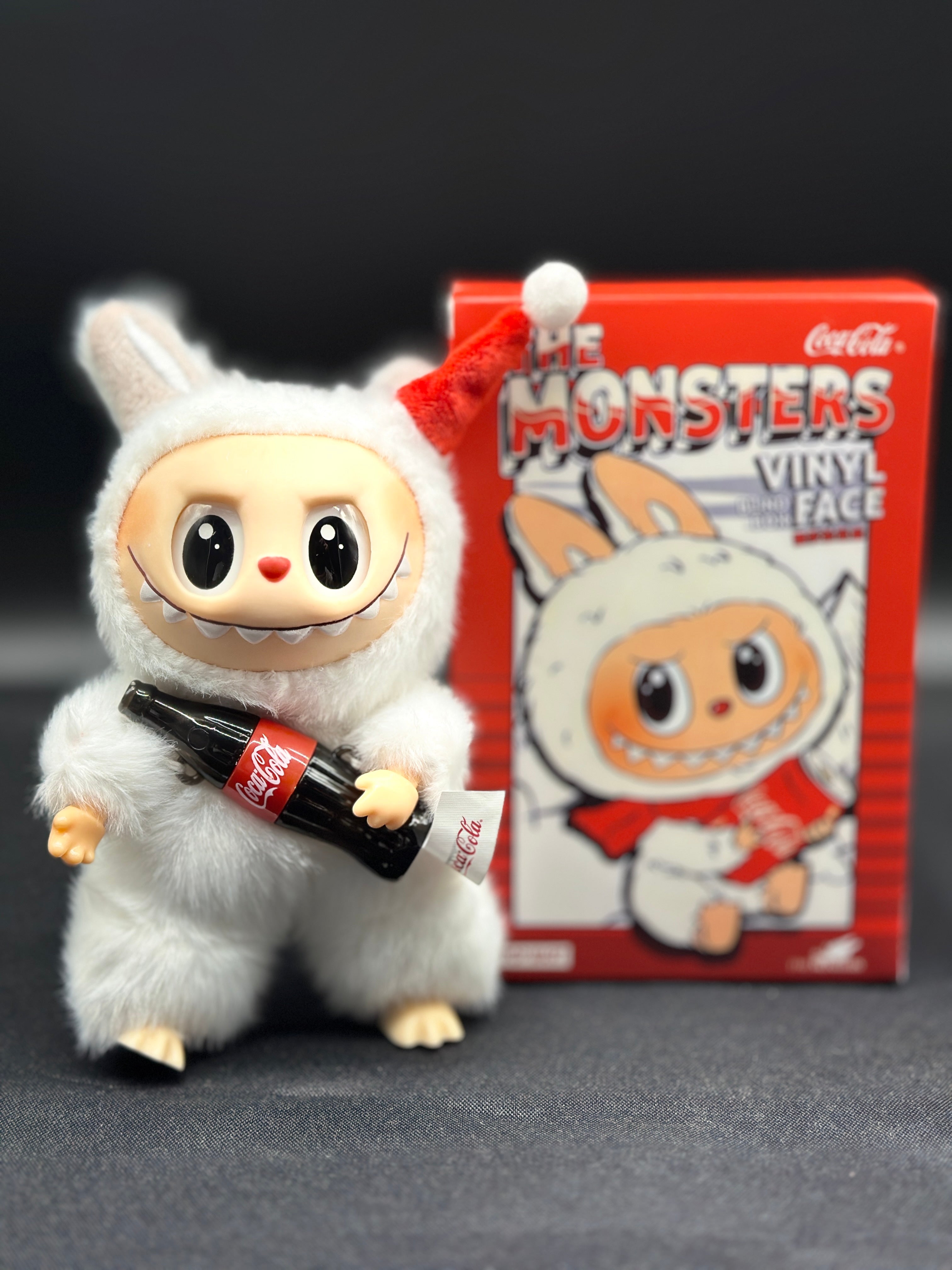 Labubu Monster Vinyl Face comes in closed package with random colours