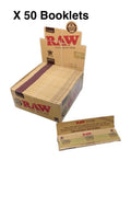 One pack of Raw King Size Slim Rolling Papers Total of 50 Bookets
